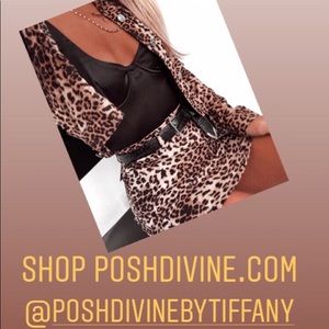 Leopard Skirt